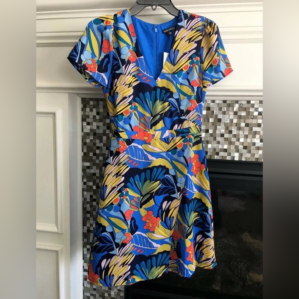 Jcrew Factory Floral Wrap Dress